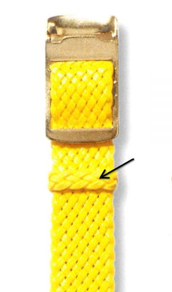 Schiebeschlaufe (Perlon) für Armband